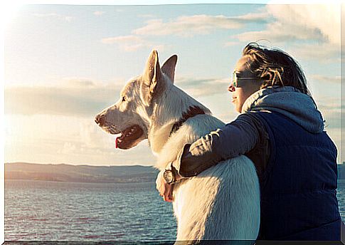 affection-between-woman-and-dog